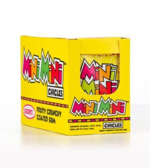 Gerrit’s Mini Mini Chicles Gum 0.79oz Pouches 20ct
